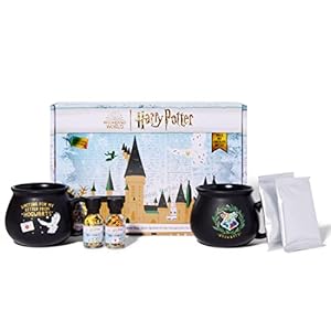 Wizarding World HARRY POTTER Hot Chocolate Mug Gift Set, Includes 2 Color Changing Hot Chocolate Mixes, 2 House…