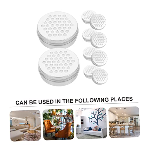 Difusores de aroma de aluminio 10 piezas para hogar miniatura 6