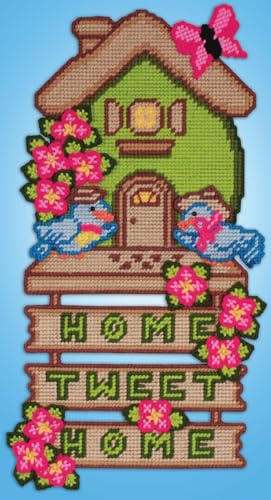 Lona de plástico para decoración de pared Home Tweet kit de costura DIY