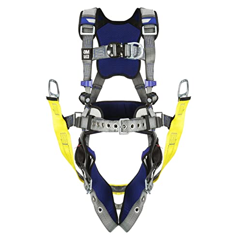 3M DBI-SALA ExoFit X200 Comfort Oil & Gas Climbing/Suspension Safety Harness 1402116, Medium