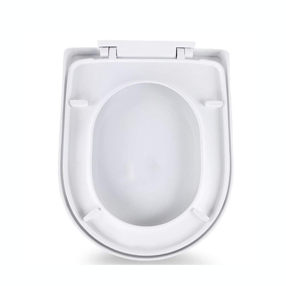 Asiento De Inodoro Eco C/tapa Universal Polipropileno Blanco En Venta En Capital Federal Capital