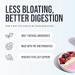 NAKED Gut - Daily Gut Health Supplement - Natural Gut Health Powder for Gut Cleanse, Digestive Support, GMO-Free, Soy-Free, Gluten-Free, Vegan and Hypoallergenic, 40 Servings - Image 3