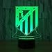Produktbild Fußball Team Club Logo 3D Nachtlicht Jungen Kind Kinder Fans Geburtstagsgeschenke Fußball Schreibtischlampe Schlafzimmer