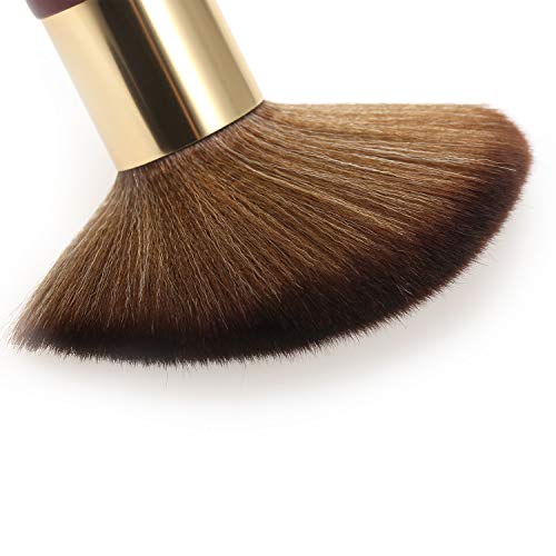 Eastdall Escova de espanador de pescoço grande Escova de cabelo Escova de pescoço Limpeza de rosto E