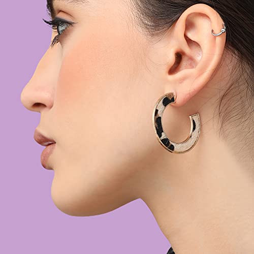 Image of SOHI Hoop Earring For Women and girls, Indo-western Earrings, Fashion Accessories, jewellery for women, Fancy earrings, artificial earrings for ladies