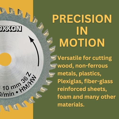 Proxxon Table Saw Fet for Precision Cuts - Adjustable Blade, Extendable Table, Low Noise Motor, 110-120V AC - 37070 - Image 5