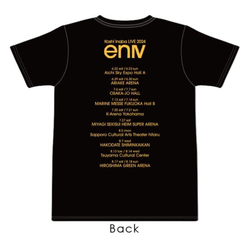 稲葉浩志☆enⅣ☆Ｔシャツ 稲葉浩志 ライブTシャツ enⅣ - メルカリ