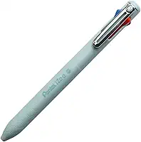 Pentel Caneta Izee 4 Cores 0.7 Corpo Azul Claro Tinta Laranja Rosa Roxo e Azul Claro SM/BXC467LC