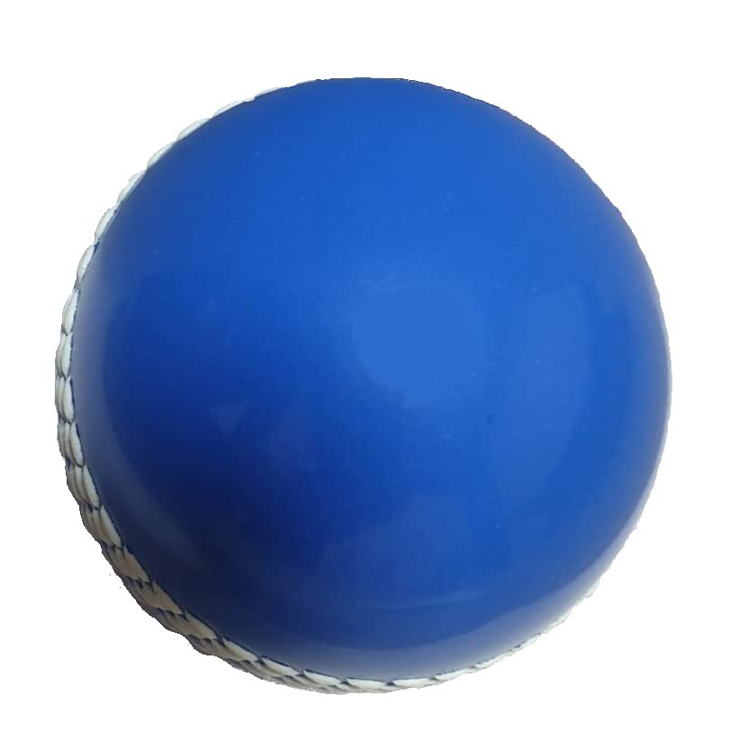 Image of TIMA Synthetic Cricket Ball Poly Hard Cricket Balls - Indoor & Outdoor Training Cricket Ball for Coaching Practice (Blue Pack of 1)