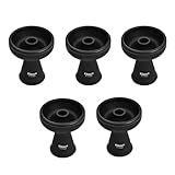 Silicone Hookah Phunnel Bowl with Big Hole - Kitosun Shisha Accessory - Durable Right Replacement for Clay&Ceramic Style 3.5