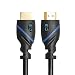 150ft (45.7M) High Speed HDMI Cable Male to Male with Ethernet Black (150 Feet/45.7 Meters) Built-in Signal Booster, Supports 4K 30Hz, 3D, 1080p and Audio Return CNE620169