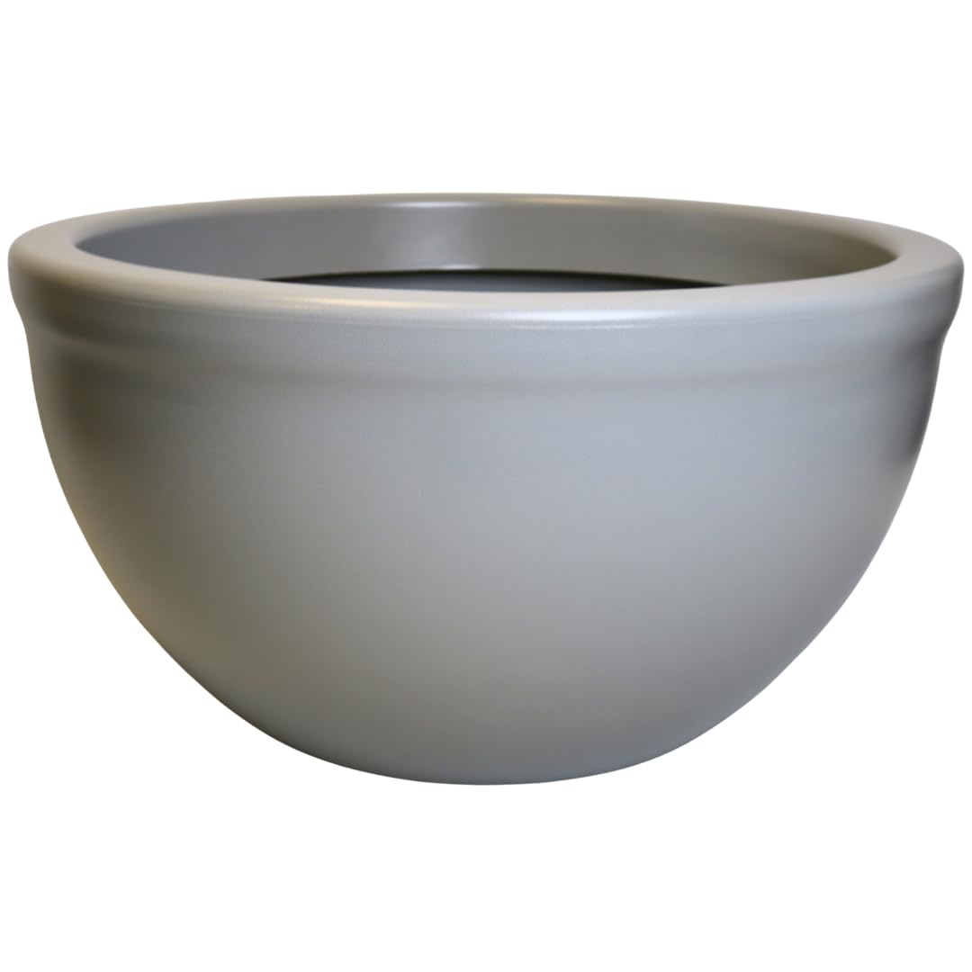 Trifibre Hampton Roto Moulded Planter 88cm, 140L, Concrete, Frost Proof
