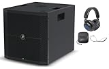 Audiosavings Bundle:(1) Mackie Thump115S 15' 1400 Watt Powered DJ PA Subwoofer Sub Thump 115S Bundle with (1) Rockville DJ1500 DJ Headphones w/Detachable Coil Cable, Case+Extra Ear Pad (2 Items)
