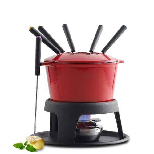 Artestia Cast Iron Cheese Fondue Pot for Chocolate Fondue Pot by Artestia - Used condition - US$50.30