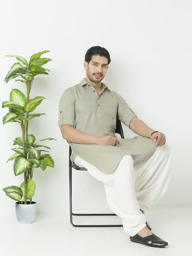Image of Rajubhai Hargovindas Men's Premium Pathani Kurta
