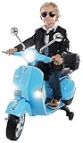 ✔ Original Vespa Lizenz ✔ 2 x 18 Watt Motor ( Total 36 Watt ) ✔ Geräuscharme EVA Vollgummireifen