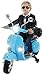 Produktbild Actionbikes Motors Kinder Elektroroller Vespa PX150 - Lizenziert - 2x18 Watt Motor - Eva Vollgummi Reifen (Blau)