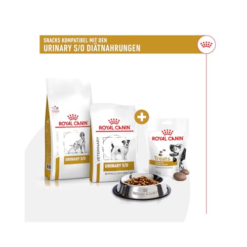 Royal Canin Veterinary Urinary S/O Treats | 230 g | Snacks für Erwachsene Hunde Aller Größen & Rassen | Im wiederverschließbaren Beutel | Optimierter Mineralstoffgehalt