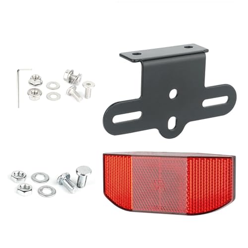 GMBYLBY Bicycles Rear Racks Set Bikes Tail Light Holder Bike Light Reflectors Mount Stand for Night Cycling