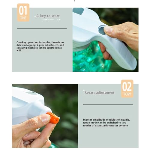 Bouteille pulvérisateur automatique 3 L à buse réglable - 8
