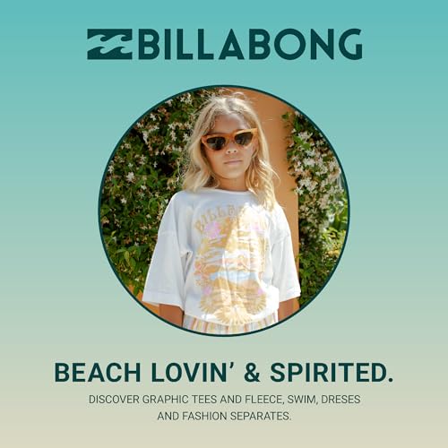 Image of Billabong Girls' Two-piece Bikini Swimsuit Set, UPF 50+ Sun Protection, Quick-Dry Bathing Suit
