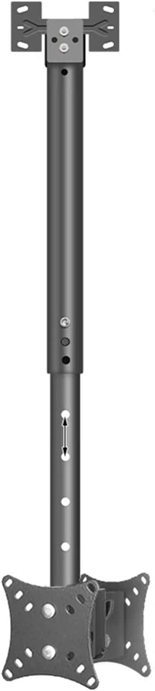 CGCSYZ TV Double TV Ceiling Mount, Tilt Swivel Telescopic Bracket Fits Most 12-32 Inch TVs, Holds 2 Back To Back TVs, Max VESA 100x100mm TV Mount