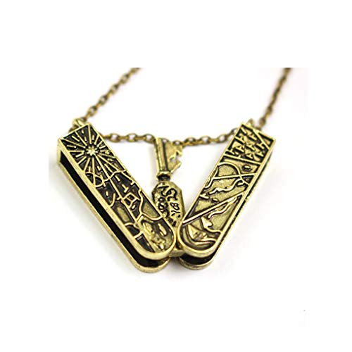 Jewelry Tycoonlolita Vintage Jewelry Grimm Key Necklace Mechanical Nick Burkhardt #TOP1
