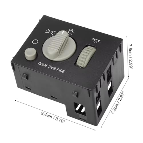 Interruptor de faro 15755595 D1534G para Chevrolet Tahoe 2000-2002 con luz verde 3