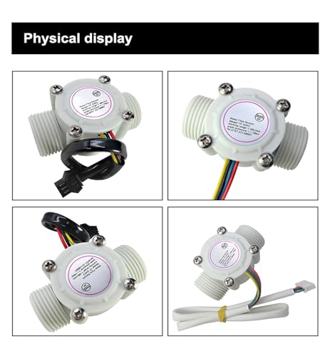 Sensor de flujo de agua DN20 de alta presión 1.75 MPa para control de consumo eficiente 8