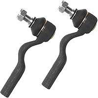 Vista 252 de TRQ Juego de barras de acoplamiento delanteras y exteriores de 2 piezas compatibles con Chevrolet Cruze Volt 2016-2019