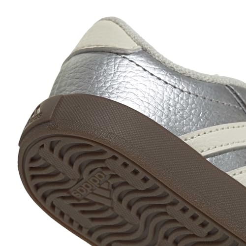 Image of adidas Boys Vl Court 3.0 Slip On Sneakers Shoes Casual - Pink, White
