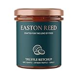 Easton Reed Truffle Ketchup, Gourmet Sauce, Dip for Fries, Burgers, Steak and Veggies, for Grilling and Barbecue, Tomato Ketchup with Real Truffle Oil, Premium Fine Food Side, 280ml