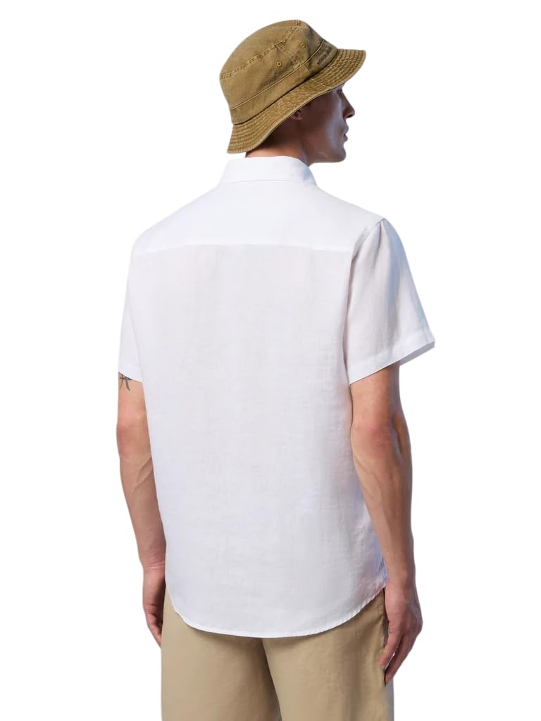 NORTH SAILS Camicia Uomo in Lino a Maniche Corte 664439