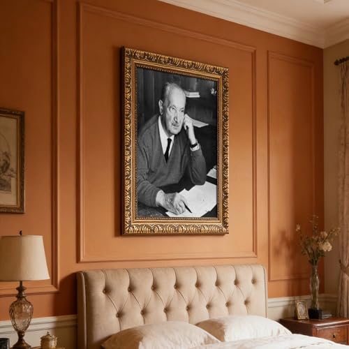Impression sur toile Martin Heidegger avec cadre de qualité - 7