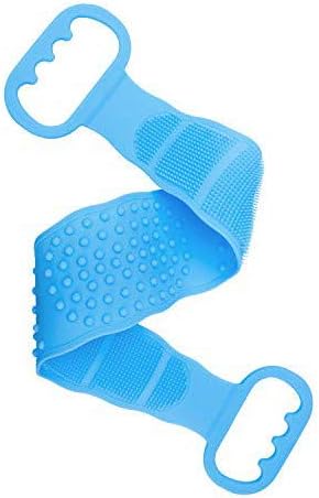 Depurador trasero de silicona UPXON para ducha, cepillo exfoliante largo para baño para hombres y mujeres, fácil de limpiar, mejora la circulación