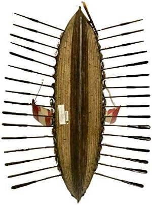 Veronese Design Drakkar Viking Ship Dragonship 13x7x10” Tall