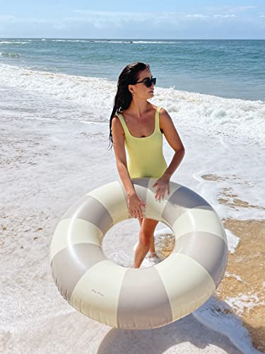 Petites Pommes Schwimmring Schwimmhilfe Ø45-120cm für Kinder und Erwachsene (Emma, 120cm)