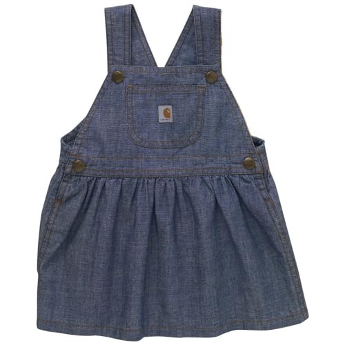 Carhartt Kid's CY9711 Denim Chambray Jumper - Girls