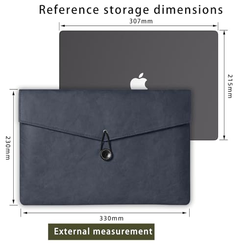 Housse ordinateur portable 13.3 pouces bleu housse MacBook Air Pro et PC