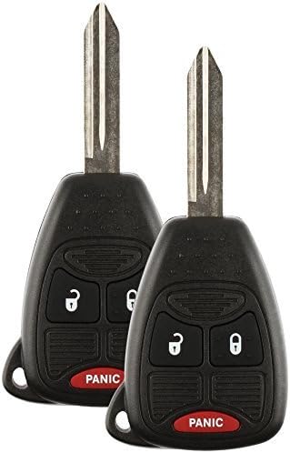 Discount Keyless Replacement Uncut Car Remote Fob Key Combo Compatible with OHT692713AA OHT692427AA KOBDT04A 2 Pack Set of 2