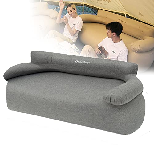 Poltrona Gonfiabile 5 In 1 - Divano Letto Ad Aria Pieghevole, Portatile, Doppio Strato, Per Interni Ed Esterni, Dimensioni 198x100x70 Cm