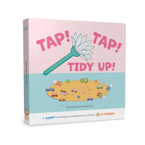 Image of Tap! Tap! Tidy Up! A THINK! Book about Counting from 5 to 10 from ZOYBOOKS
