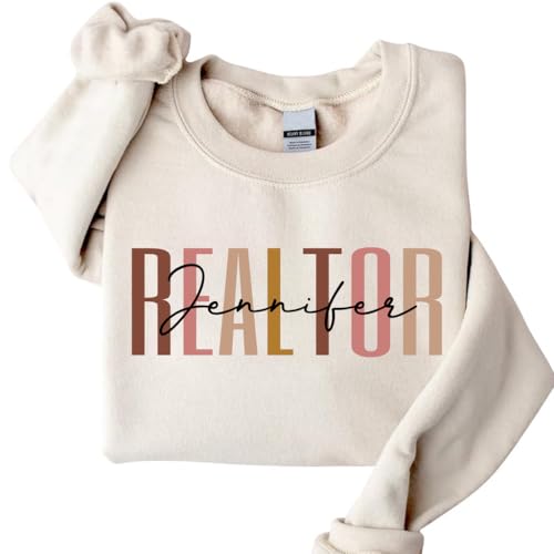 Personalized Realtor Sweatshirt, Housing Consultant Shirt for Women, Realtor Outfit Gift, Housing Market Life Tee