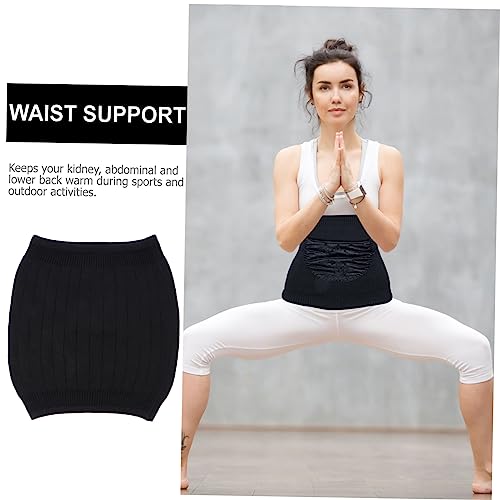 Faja lumbar térmica de lana Didiseaon talla M negra miniatura 4