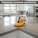 Adjustable Height Setter - Professional Countertop Leveling Tool, Floor Gap Repair Tool with Vacuum Lifting Clamps, Floor Gap Fixer Tools for Granite, Marble, Quartz Slabs (Orange)