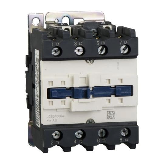 LC1D40004E7 contacteur TeSys 4P 4NO 60A 48V CA bobine référence LC1-D40004E7