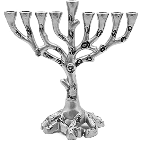 Menorah Hanoucca Arbre de Vie mini chandelier pour table de fête familiale