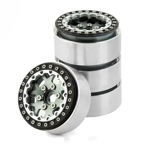 Jante 1.9 Métal Beadlock pour Sorties Outdoor et Randonnées RC Crawler