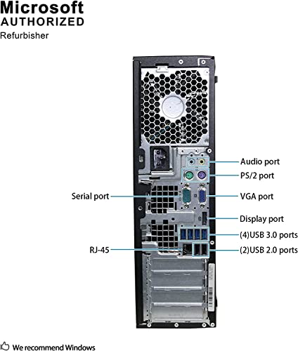 Hp Elite 6300 Sff Small Form Factor Business Desktop Computer, Intel Quad-Core I7-3770 Up To 3.9Ghz Cpu, 16Gb Ram, 256Gb Ssd, Dvd, Usb 3.0, Windows 10 Professional (Renewed) #TOP1