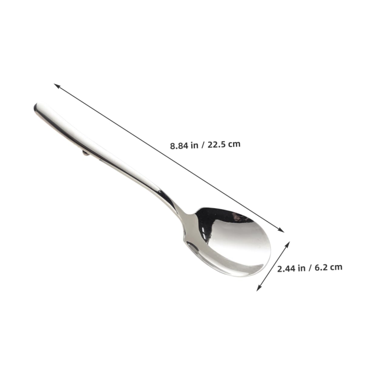 Garneck Hotel Grade Serving Spoons Deep Bowl Design Non-slip Handle Perfect for Buffets